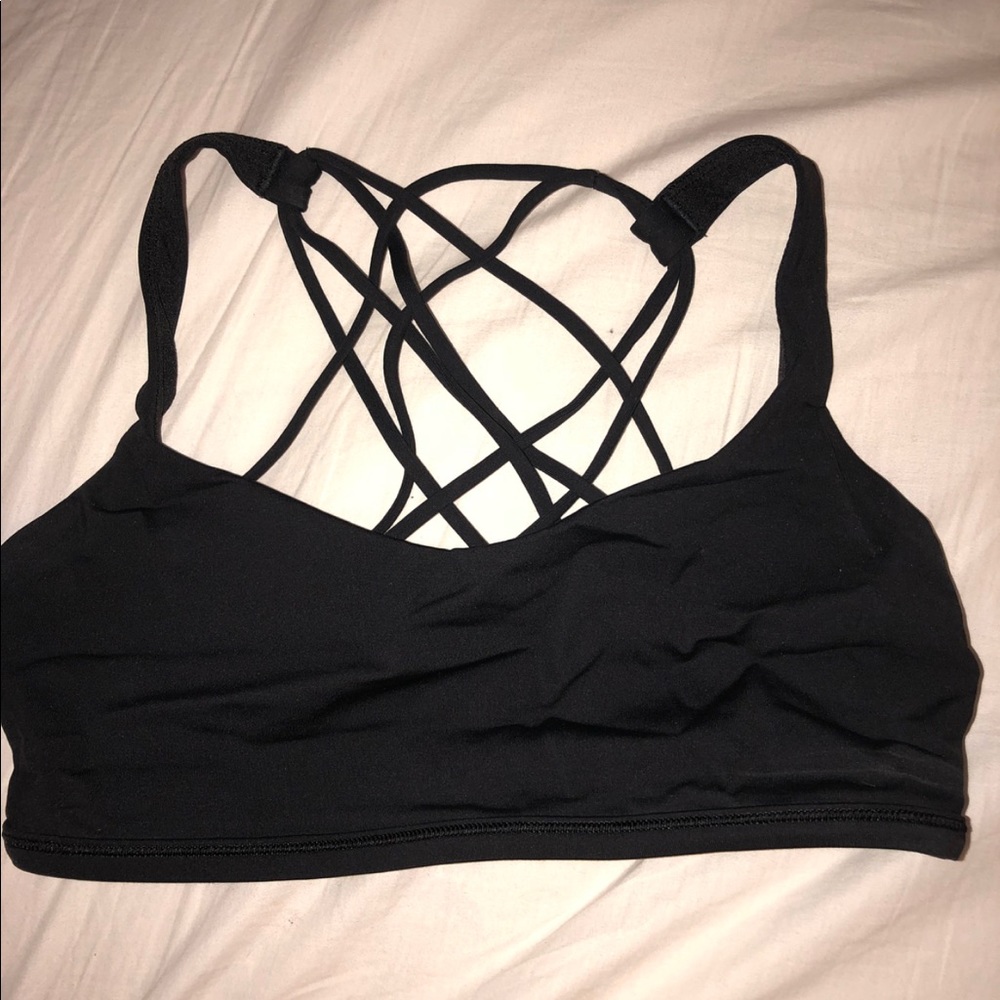 Lululemon Black Sports Bra